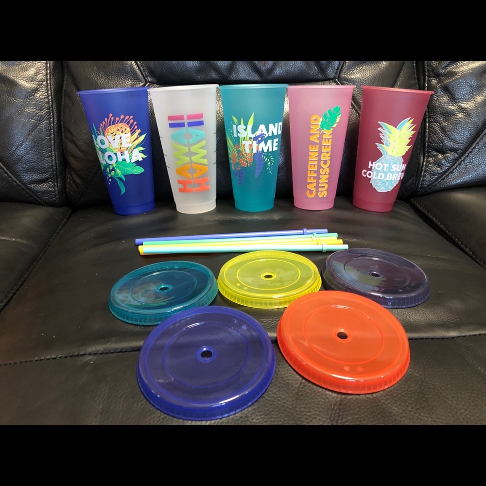 Starbucks Hawaii Exclusive Reusable Cold Cups